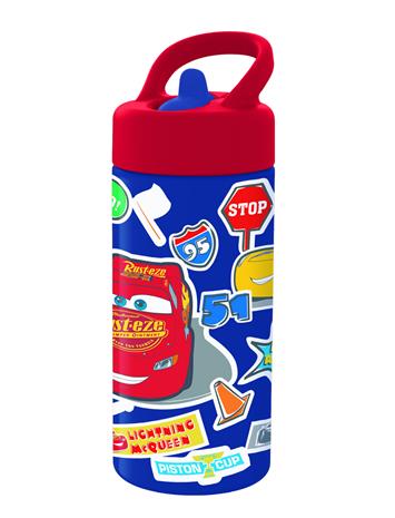 Stor - Water Bottle (410 ml) - Cars (088808718-49501)