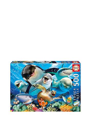Educa Underwater Selfies Pussel 500 bitar 17647