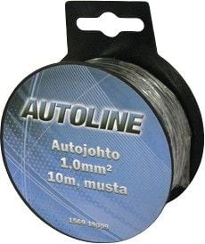 Johto 1mm², Autoline Musta 10 m – kuva 3/3
