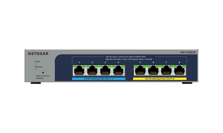 NETGEAR MS108EUP-100EUS, kytkin