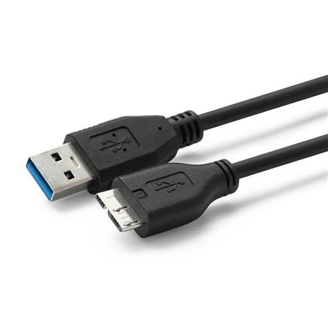 Microconnect USB3.0AB2MICRO USB cable USB 3.2 Gen 1 (3.1 Gen 1) 2 m USB A Micro-USB B Black – kuva 2/3