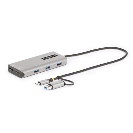 Startech USB-C - USB-A Multiport Dual HDMI -sovitin