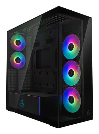 ARCTIC Xtender (Mirror Black) Premium E-ATX PC Case – kuva 4/4