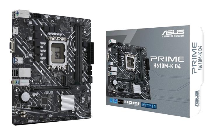 ASUS PRIME H610M-K D4 Intel H610 LGA 1700 micro ATX – kuva 4/8