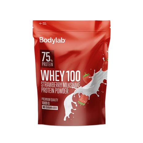 Whey 100 (1 kg) - Strawberry Milkshake