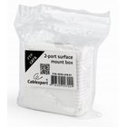 CABLE ACC MOUNT BOX CAT6A FTP/2P NCAC-2F6A-01 GEMBIRD NCAC-2F6A-01 (8716309135870)