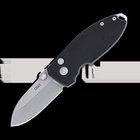 CRKT Squid Button Lock kääntöveitsi, musta