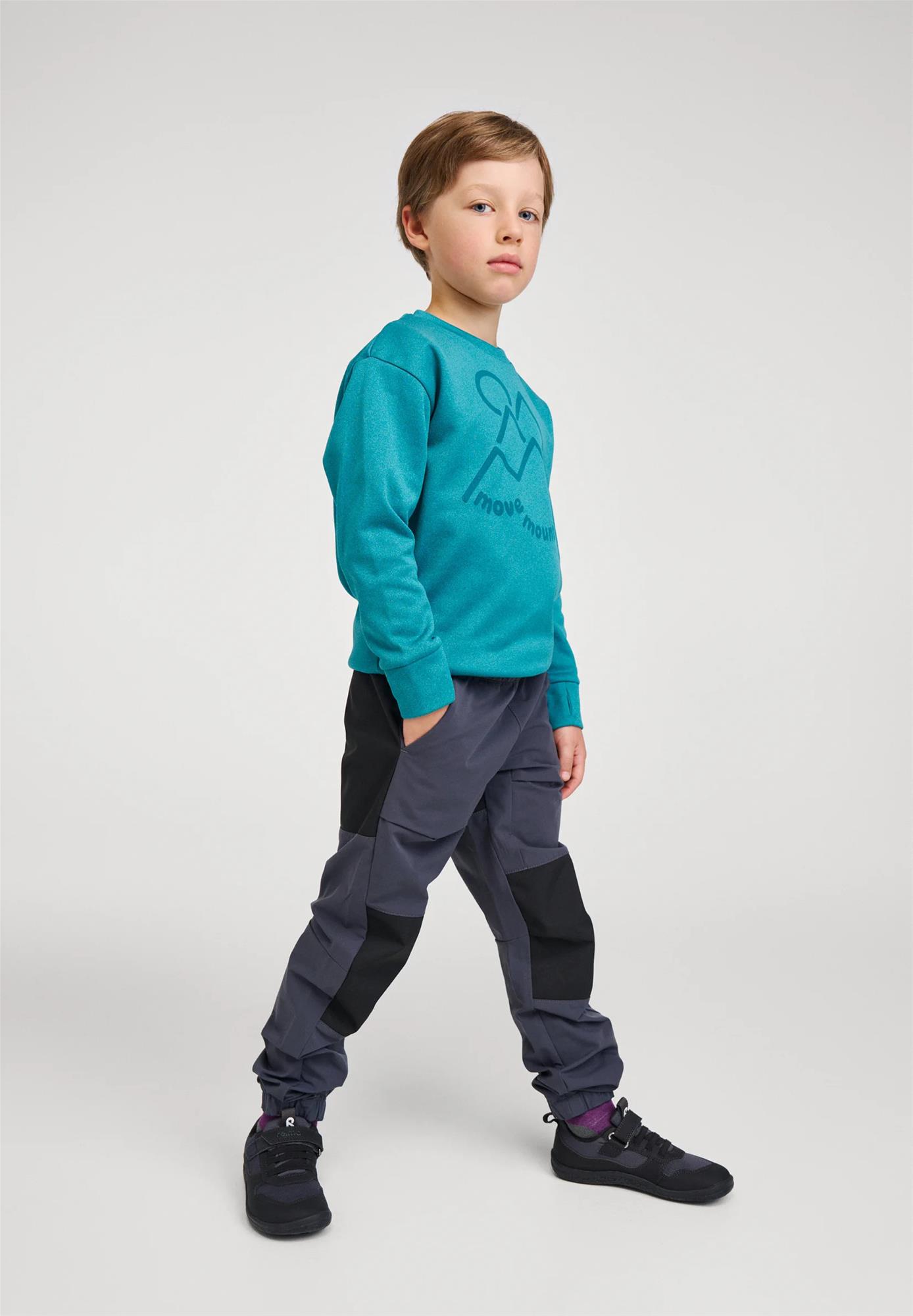 Reima Vaeltaa Hybridihousut, Soft Black, 134