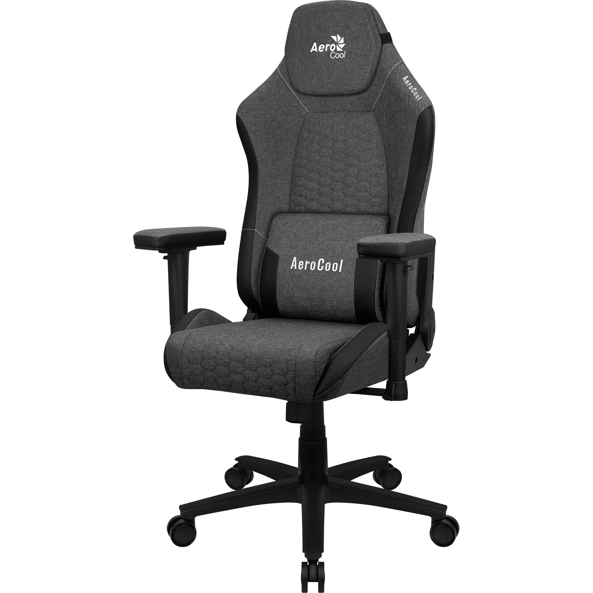 AeroCool CROWN -pelituoli, tuhkanmusta