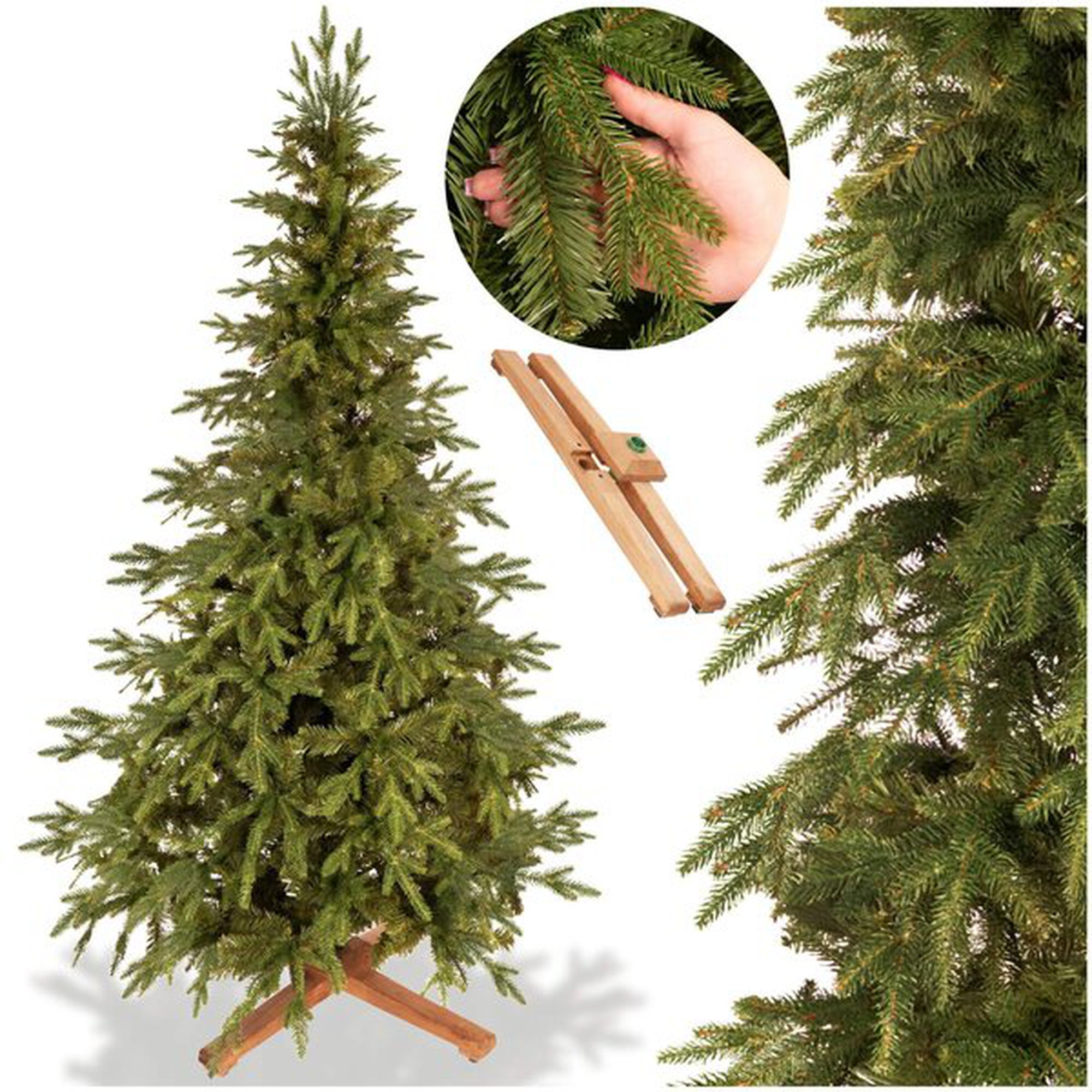 Tekokuusi Springos CT0257, PREMIUM Himalajan kuusi 210 CM
