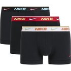 Nike Bokserit Essential Cotton Stretch 3-pack - Musta/Valkoinen/Punainen/Turkoosi