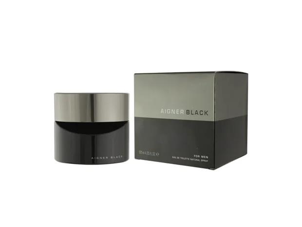 Tuoksu Aigner Black EDT miehille 125 ml