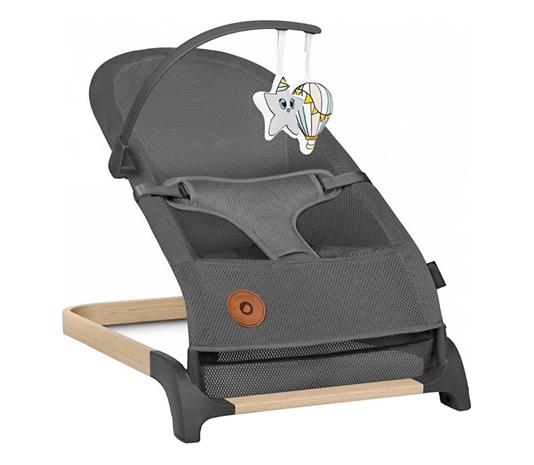 Sänky Lionelo June Air, grey graphite