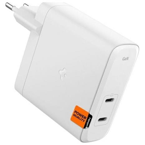 Spigen ArcStation Pro Charger + USB-C 140-W Cable - White