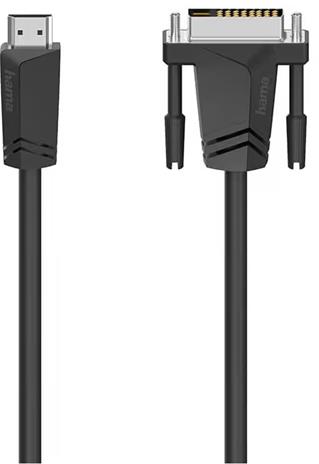 Hama Connecting Cable HDMI Plug - DVI/D Plug 1.5 m