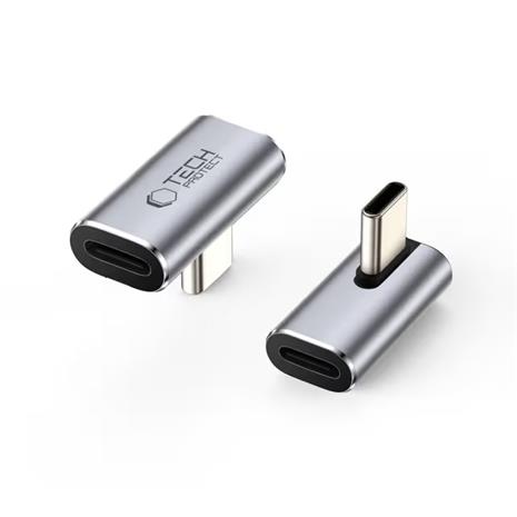 Tech-Protect Ultraboost AA03 USB-C Angle Adapter - Grey