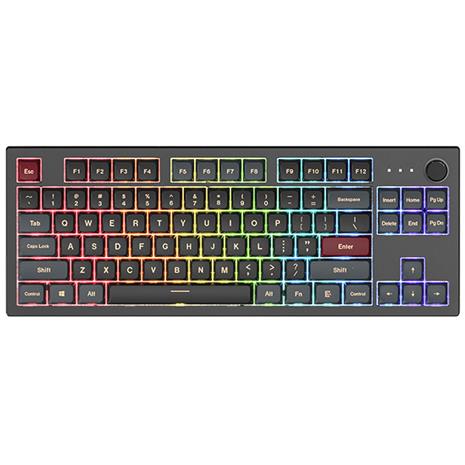 Montech MKey TKL Darkness Gateron G Pro 2.0 Red -pelinäpppäimistö, musta/punainen