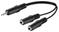 Microconnect AUDLL02 audio cable 0.2 m 3.5mm 2 x 2.5mm Black – kuva 2