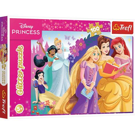 Trefl Disney Prinsessat Glitter Palapeli 100
