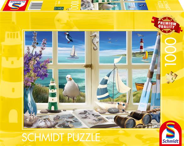 Study By The Sea Palapeli 1000 Palaa Schmidt