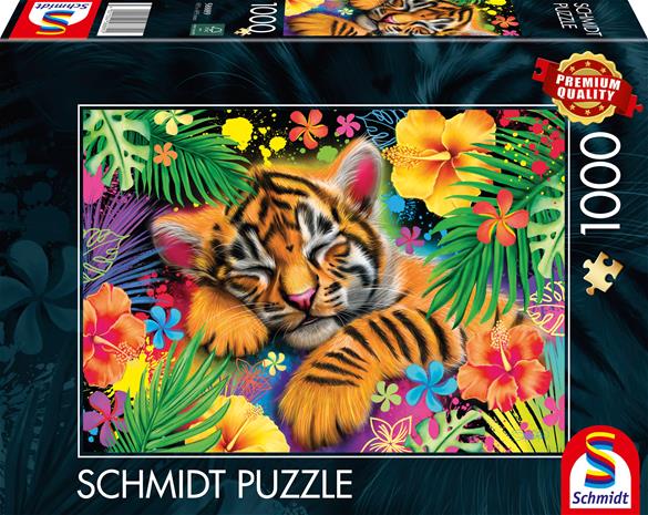 Tiger Cub Palapeli 1000 Palaa Schmidt