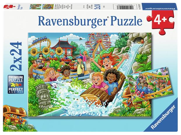 Amusement Park Lasten palapeli 2x24 palaa Ravensburger