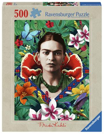 Frida Kahlo: Blooming Fantasy Palapeli 500 palaa Ravensburger – kuva 5/8