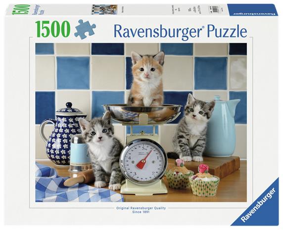 Cute Cats Palapeli 1500 palaa Ravensburger
