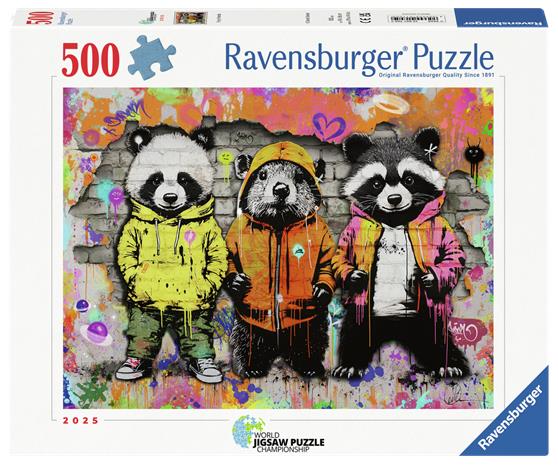 Animal Graffiti Palapeli 500 palaa Ravensburger