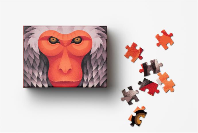Puzzle Japanese Macaque Printworks