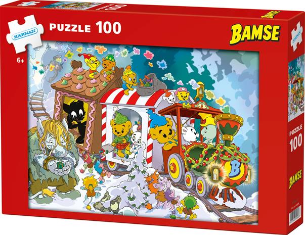 Palapeli Bamsen joulu 100 palaa, Kärnan