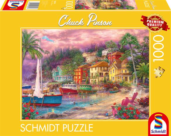 Palapeli Coastal charm 1000 palaa Schmidt – kuva 2/3