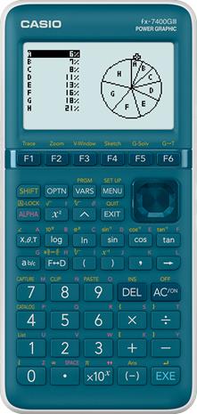 Casio fx-7400GIII, 190 g