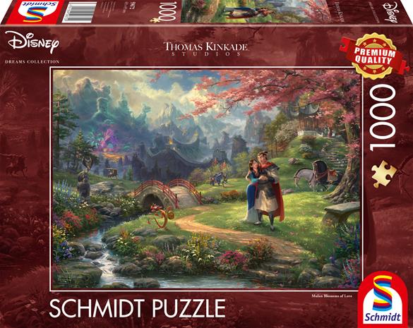 Adlibris Disney Mulan Thomas Kinkade Palapeli 1000 palaa Schmidt