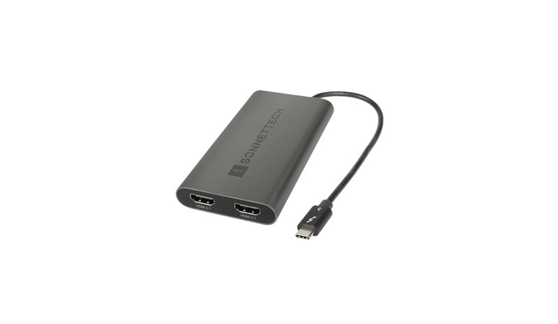 Sonnettech Thunderbolt Dual 4K HDMI 2.1 Adapter – kuva 1/1
