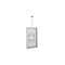Multibrackets M Pro Series - mounting kit - low profile - for LCD display - medium - white - Max 80 kg - recommended for 65" – kuva 1