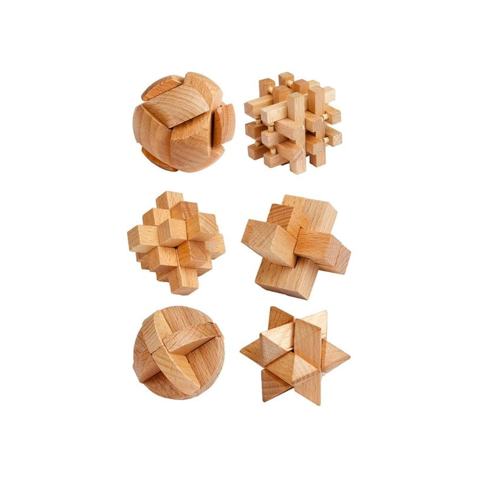 Toi-Toys Wooden Brain Puzzle Puu