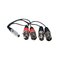 Atomos XLR (input/output) Balanced XLR breakout cable – kuva 1