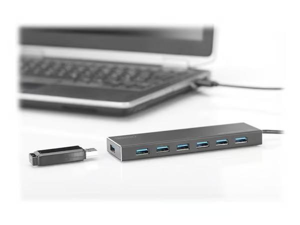 Digitus DA-70241-1 USB 3.2 Gen 1 Hub