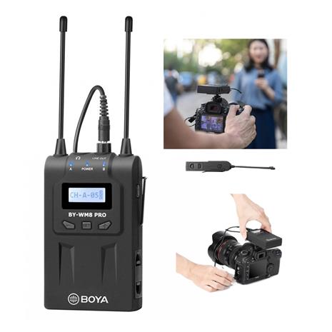 Boya RX8 PRO, langaton vastaanotin