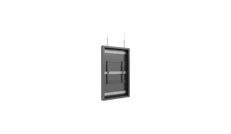 Multibrackets M Pro Series enclosure - low profile - for flat panel - wire medium - black - Max 25 kg - recommended for 50" – kuva 1/1