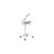 Multibrackets M Basic cart - for LCD display / keyboard / mouse / notebook - gas lift arm - white silver - Max 7.5 kg - recommended for – kuva 1