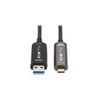 Tripp Lite Eaton Series USB-A to USB C Active Optical Cable Backward Compatible M/M 10M