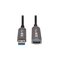 Tripp Lite Eaton Series USB-A 3.2 Gen 1 CL3-Rated Fiber Active Optical Cable (AOC) - Extension/Repeater A/A M/F Black 10 m – kuva 1