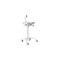 Multibrackets M Basic cart - for tablet / keyboard / mouse / notebook - white silver - Max 7.5 kg - recommended for – kuva 1