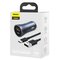 Autolaturi, USB + USB-C , harmaa – kuva 1