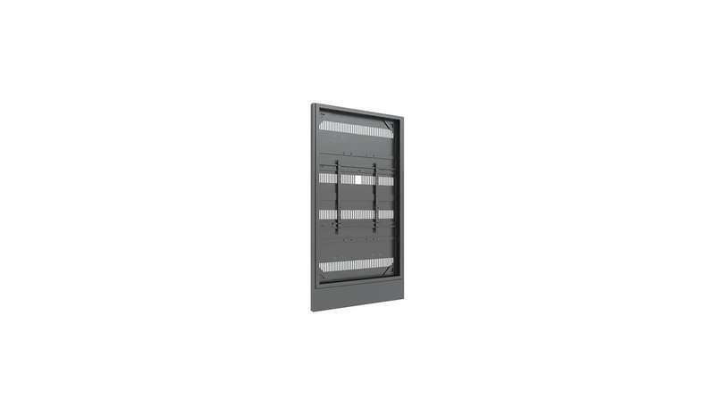 Multibrackets M Pro Series enclosure - totem - for flat panel - covered - black - Max 35 kg - recommended for 85" – kuva 1/1