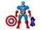 Hasbro MixMashers Marvel Captain America 12cm – kuva 8