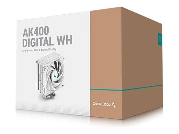 DeepCool AK400 DIGITAL WH - CPU-ilmanjäähdytin