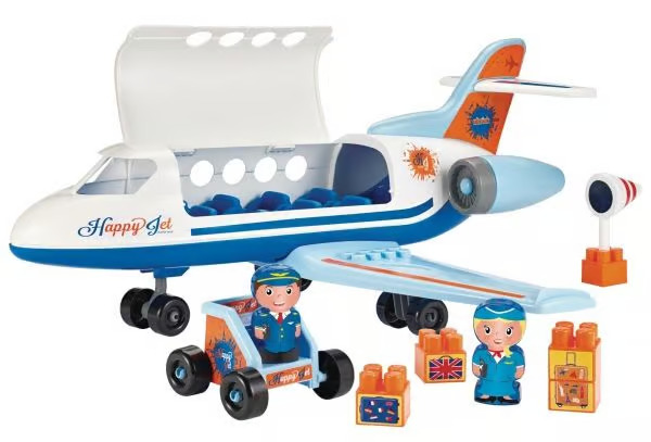 Ecoiffier flygplan abrick